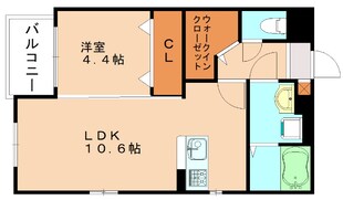 エミリア篠栗駅前の物件間取画像